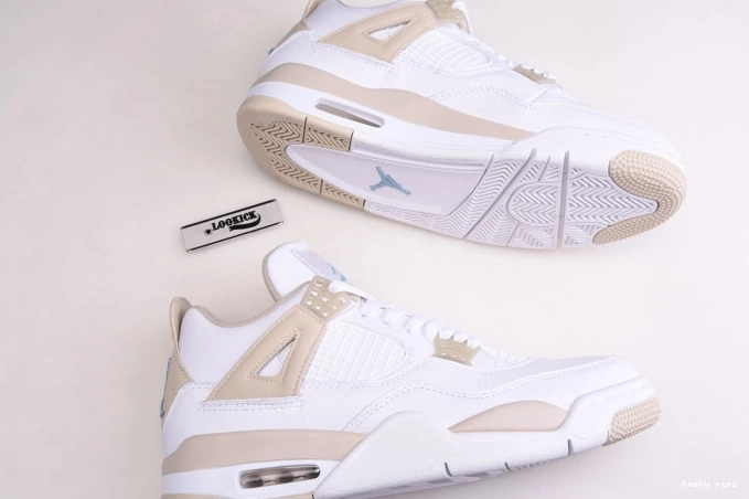 Cheap Husky Jordan Sand 4 Retro 487724-118 2017 0723